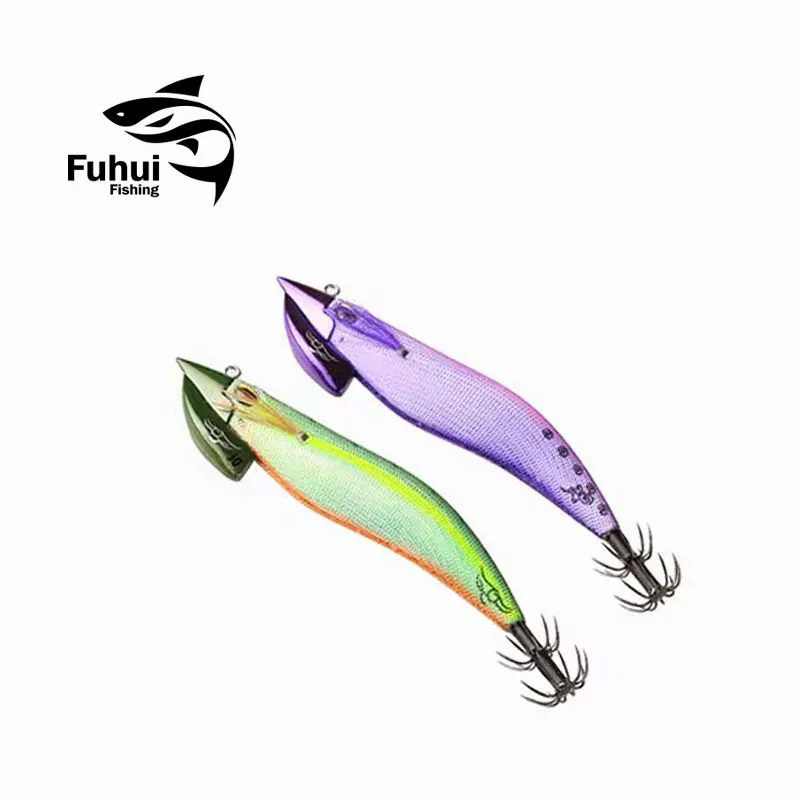 FUHUI FISHINGBait Размер 30 г свинцовый молоток крючок в виде кальмара приспособление осьминог, Каракатица креветка приманка 3D глаз светящаяся приманка