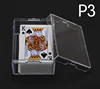 Caja de plástico transparente de poliestireno para juego de cartas, contenedor de colección de almacenamiento PS (solo caja de venta, no tiene cartas de juego) ► Foto 2/3