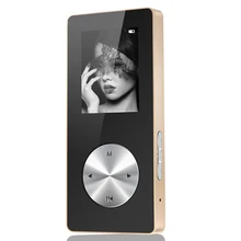 Bluetooth MP3 MP4 Player Full Metal Hifi MP4 Player Sport Mini Walkman With Speaker Support TF Card FM Watch Game Recorder Pen 4