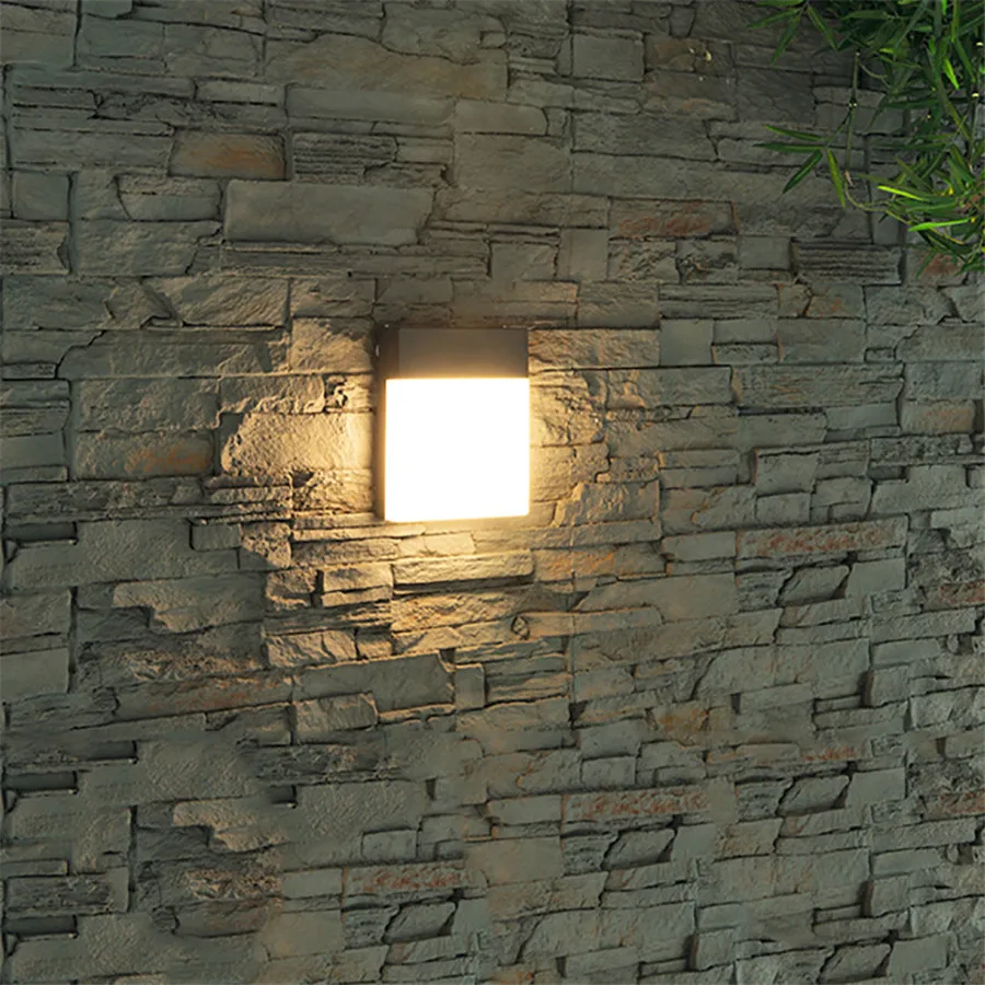 18W-Outdoor-Gate-Lighting-Fixture-Modern-LED-Wall-lamp-Waterproof-IP65-Yard-Garden-Corridor-Wall-Light