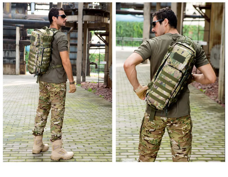 30L тактический рюкзак нагрудный слинг-рюкзак многофункциональная Военная Сумка Molle Мужская армейская сумка на плечо альпинистская уличная XA44D