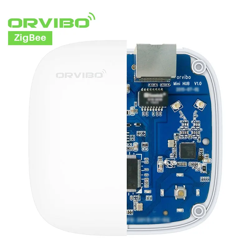 Orvibo Zigbee Smart Mini Hub домашняя Автоматизация WiFi беспроводной пульт дистанционного управления работа с корпусом/датчиком движения/датчиком двери/переключателем