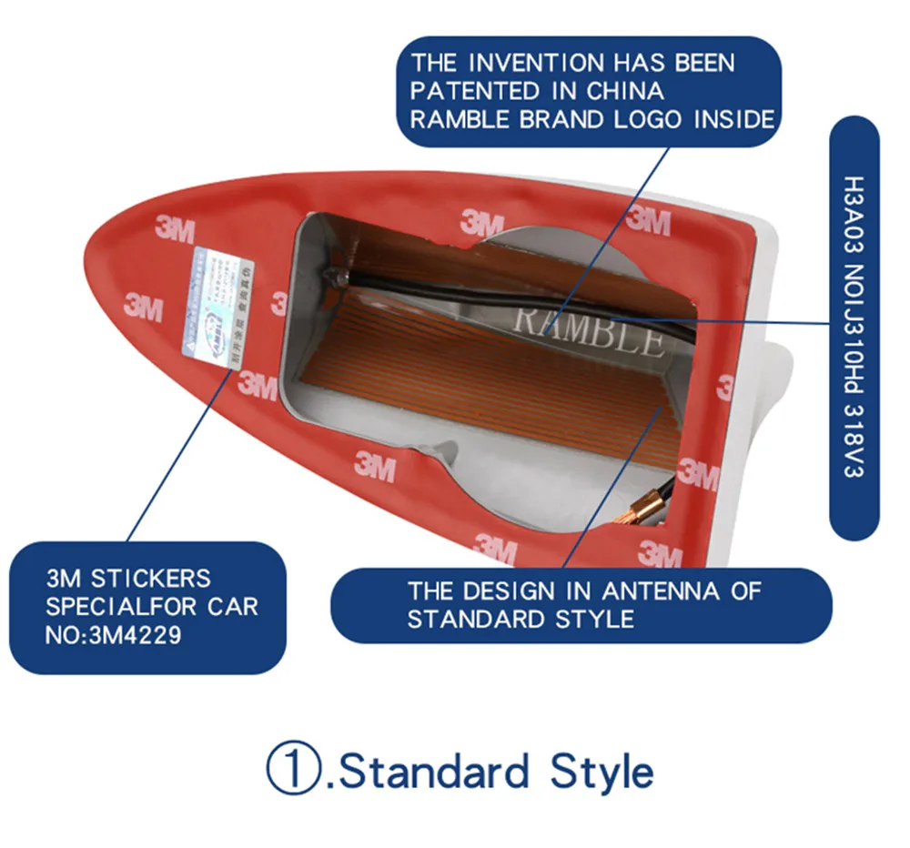Бренд ramble для Toyota YARiS EZ антенна "Акулий Плавник" Автомобиль Радио Сигнал антенны крепления Авто автокомплект на крышу Черный, красный, белый цвета Серебро