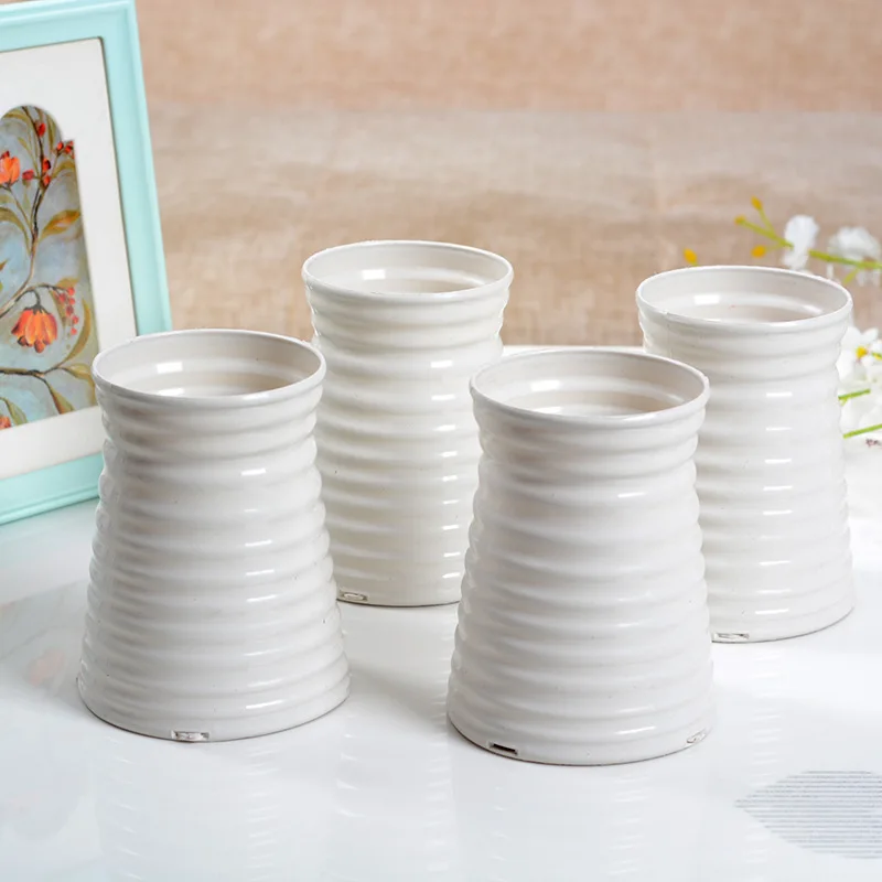 

Imitation Ceramic Plastic Water Vase Pattern Simple Home Decoration Vase Flower arrangement flower pot crafts decoration