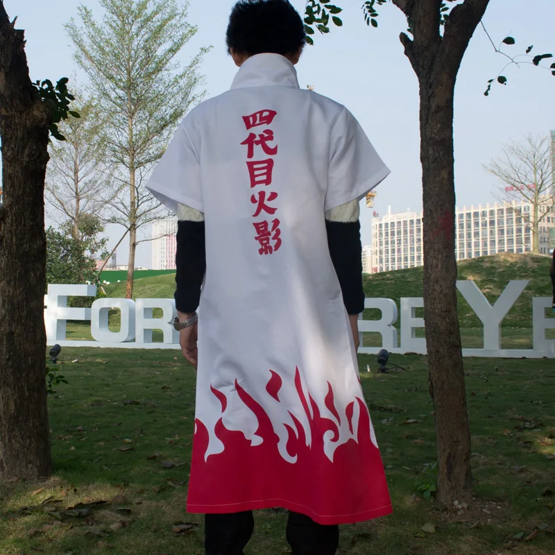Высококачественный костюм для косплея Yondaime Hokage мультяшная одежда Наруто|costumes