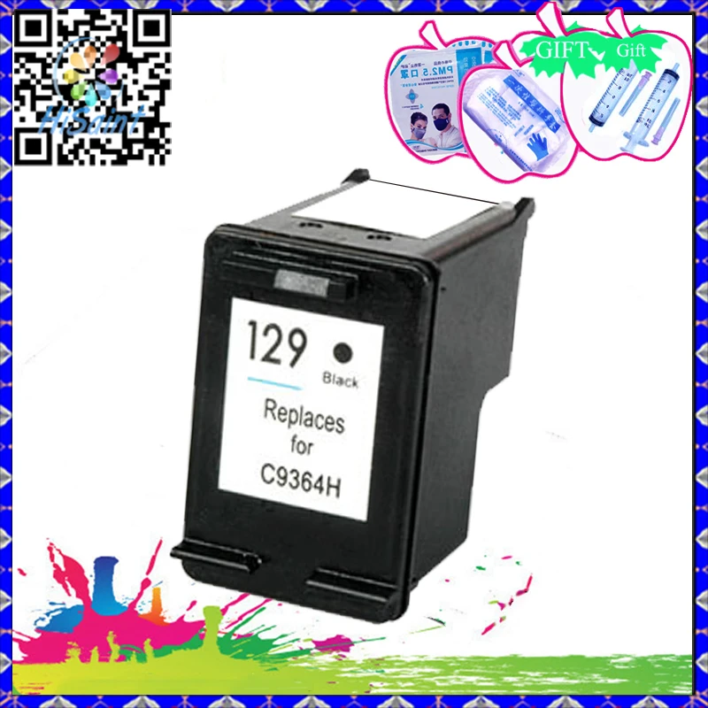 

Compatible HP 129  C9364H Ink Cartridge Suitable 6840 5748 6520 7830 1610  Prix Bas Ink jet Printer  Real Hot Sale