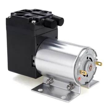 12V 6W Mini Vacuum Pump 5L/min Negative Pressure Suction Air Pump Diaphragm Pump with Holder 0 7mpa high pressure 35l min ink oil glue chemical air operated double diaphragm pump bml 15