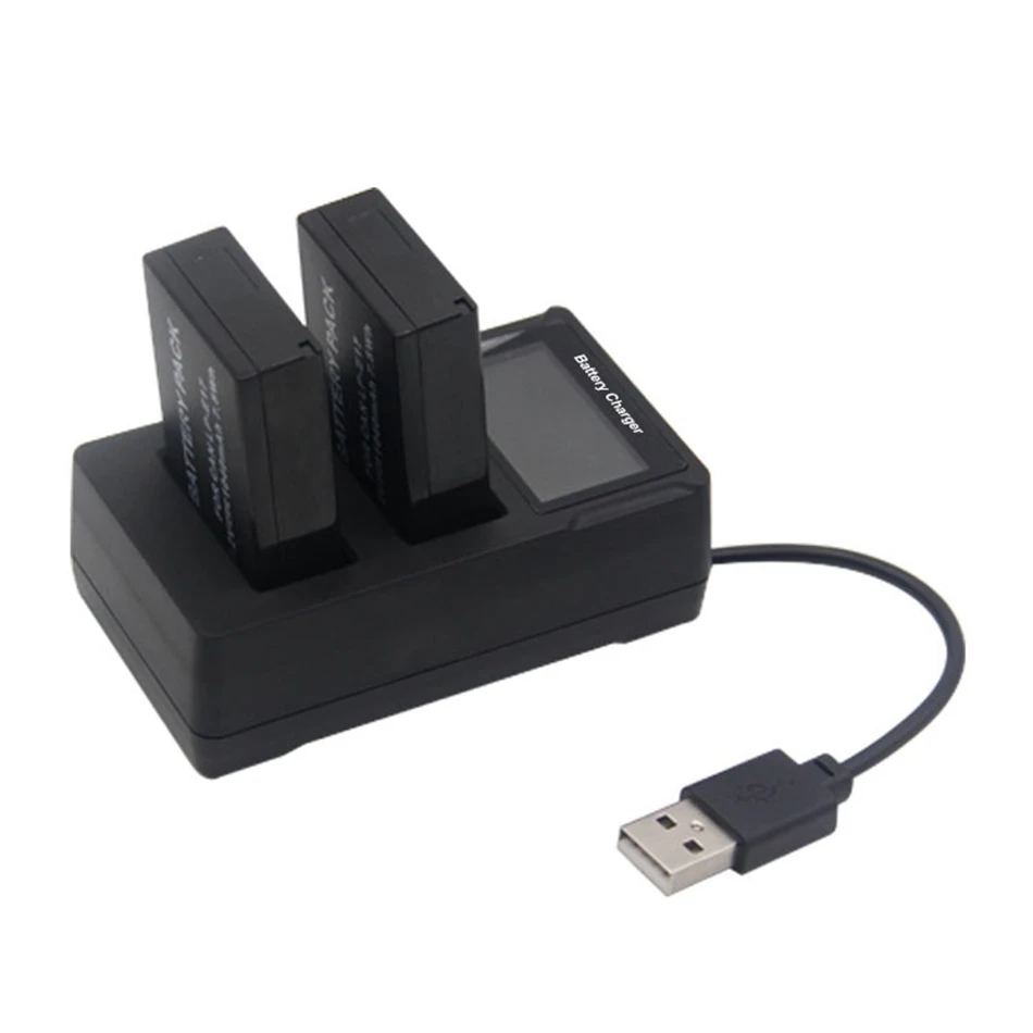 Bakeey USB LCD Dual Charge Camera Charger for Canon lp e17 Charging Time 2 3 hours with USB
