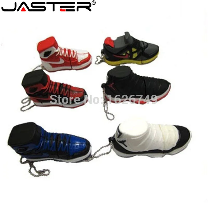 

JASTER The new sneakers USB flash drive USB 2.0 Pen Drive minions Memory stick pendrive 4GB 8GB 16GB 32GB 64GB gift