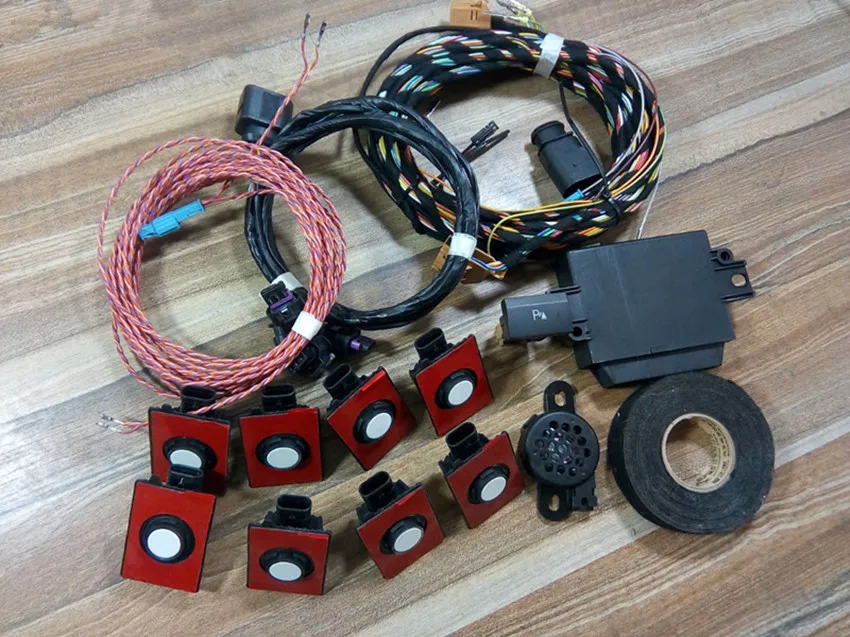 OEM FRONT OPS PDC KIT PARK PILOT PARKING SENSORS KIT FOR VW 2011 2013
