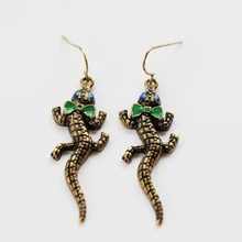 6 пара/лот ювелирные изделия тварь boost gator серьги крокодил