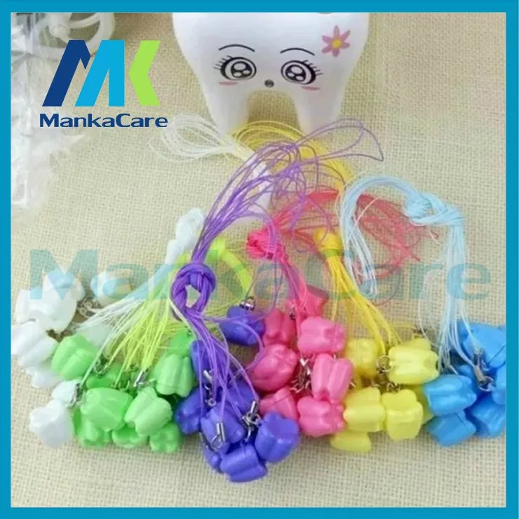 

50pcs Colorful Baby Teeth Milk Teeth Box False Tooth Case Denture Dental clinic small gifts deciduous teeth baby teeth box