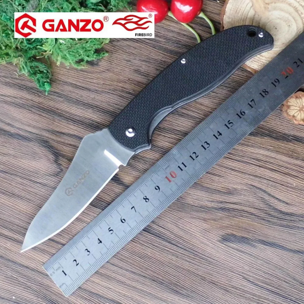 

58-60HRC Ganzo FireBird G734 440C blade G10 Handle edc Folding knife Survival Camping tool Pocket Knife tactical outdoor tool