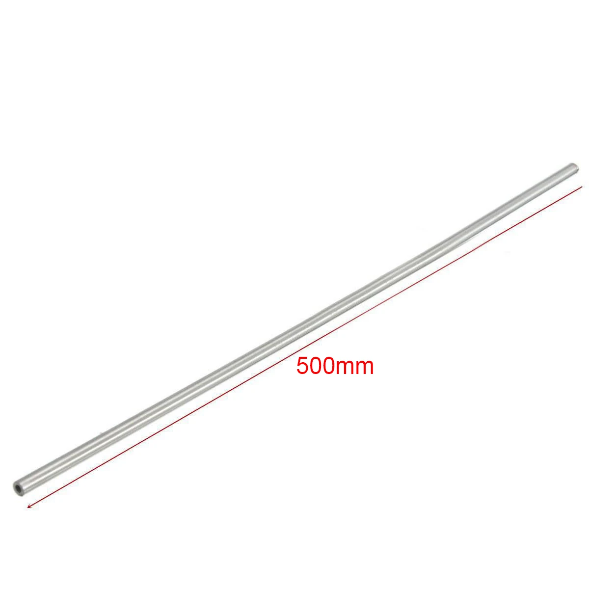 DWZ 2pcs Silver 304 Stainless Steel Capillary Tube 2mm OD 1.6mm ID 500mm Length