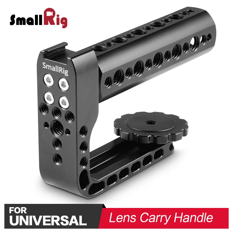 

SmallRig DSLR Camera Stabilizer Len Carry Handle Grip For Handheld Shooting With Cold Shoe mount for magic arm attachment 1732
