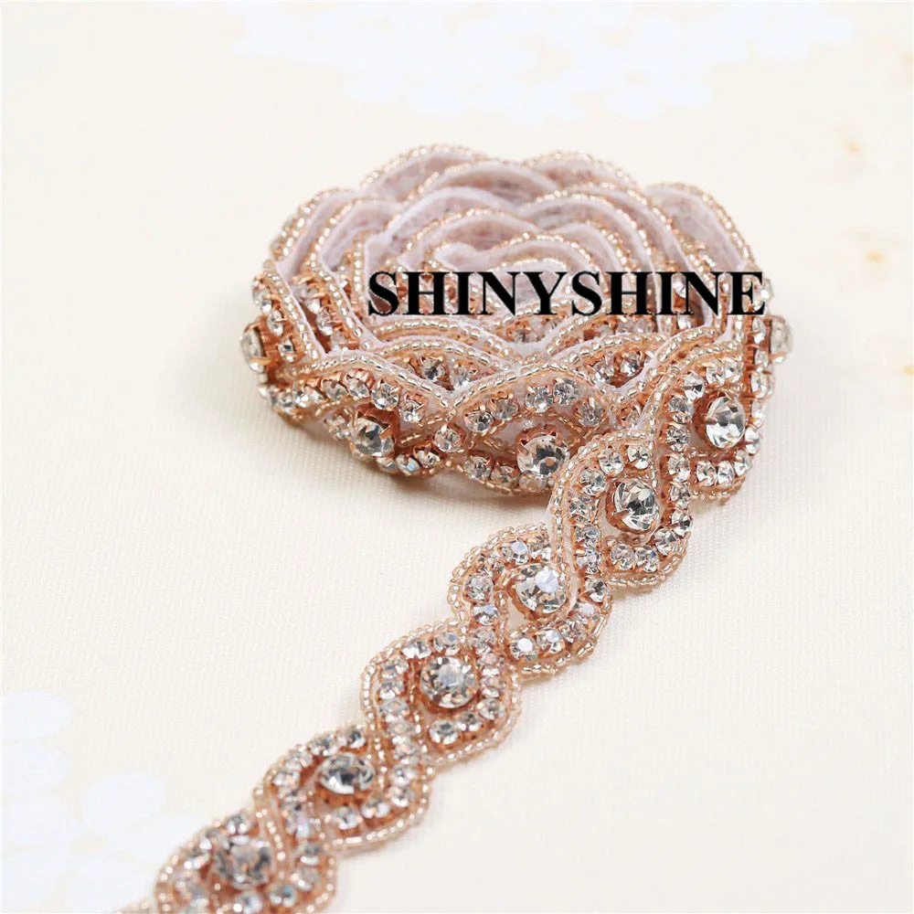 Rhinestone Applique Trim  353