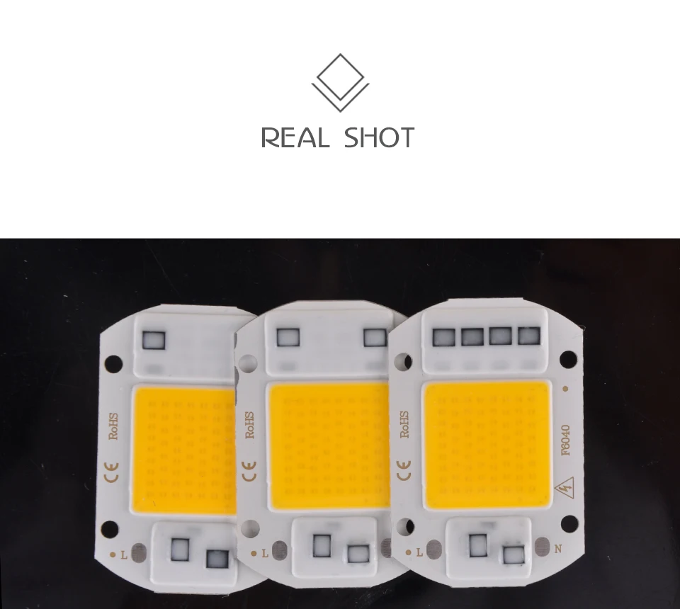 COB LED Chips Real Power 20W 30W 50W LED Lamp Bulb AC220V 240V 110V Spotlight IP65 Smart IC For DIY Outdoor LED Flood Light Chip (11)