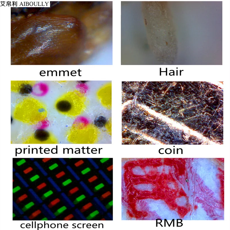 AIBOULLY 1-600 раз электронный микроскоп высокой четкости цифровой микроскоп Ручка лупа с 7-дюймовый дисплей телефон ремонт