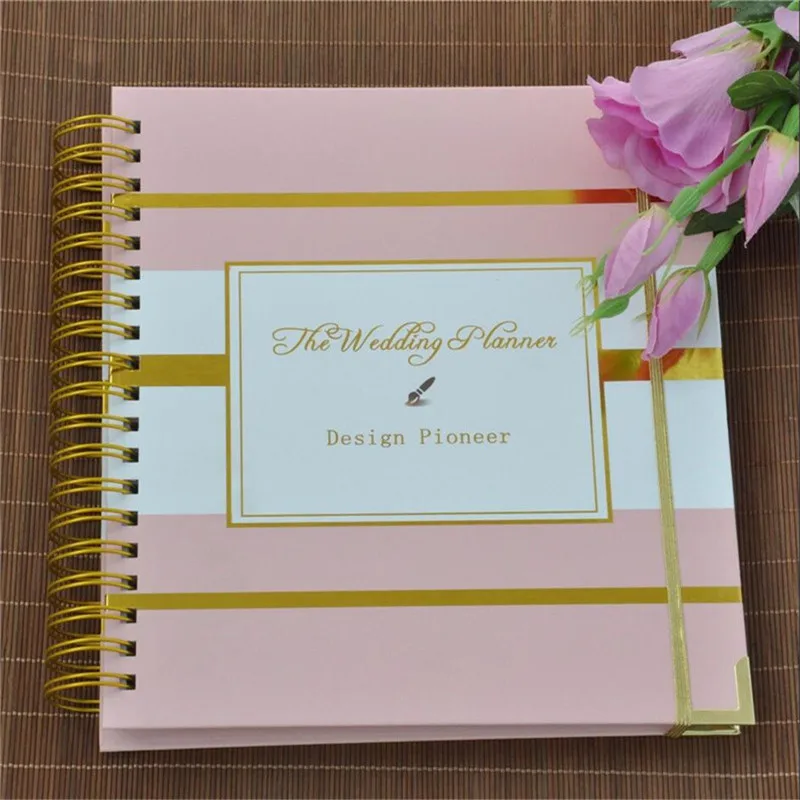 Wedding gift The Wedding Planner Wedding Guest Book Engagement Gift ...