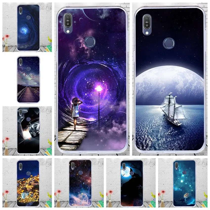 CALROVTE чехол для телефона Asus ZenFone Max Pro M1 ZB602KL ZB ZB602 602 602KL KL X00TD звездное небо мягкие