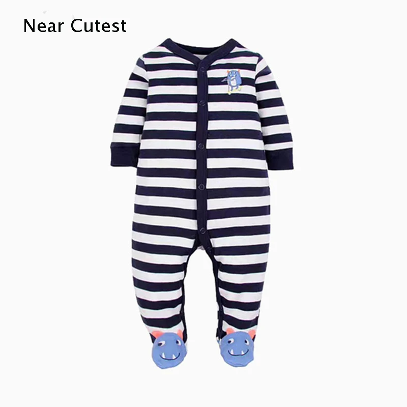 Mono De bebé recién nacido De manga larga De algodón Animal bebé niña ropa Infantil Mono De bebé recién nacido De manga larga De algodón Animal bebé niña ropa Infantil