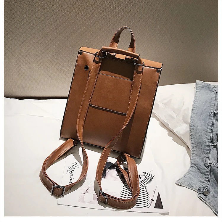 DORANMI, Классический рюкзак, женская сумка на плечо с пряжкой,, 2 шт., большая вместительность, сумки на спине, женский рюкзак с клапаном, Mochila, DJB255