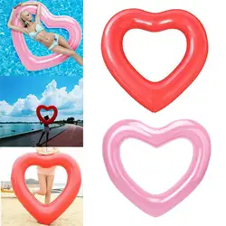 Надувной плавательный круг Heart Shaped Float Raft износостойкие утолщенные безопасные игрушки для воды XR-Hot