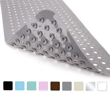 

Fashion 2019 New PVC Anti-skid Cushion Bath Mat Suction Tray Bathroom Mat 88 * 40 Cm New Anti-Slip Kitchen Toilet Door Floor Mat