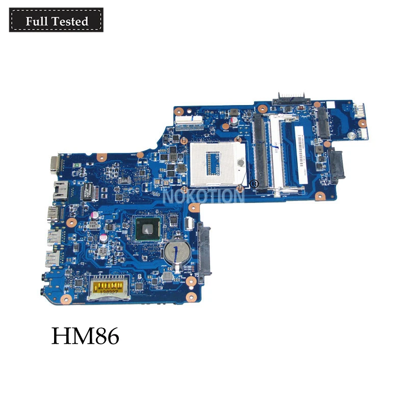 Материнская плата NOKOTION PT10S UMA MB для ноутбука Toshiba Satellite C50 C50-A H000063020 HM86 DDR3L