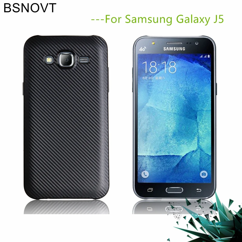 Чехол для Samsung Galaxy J5 2015 мягкий чехол из углеродного волокна тонкий ТПУ J500 |