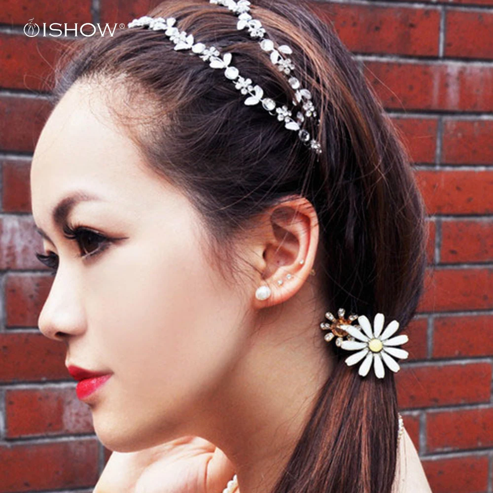 New head chain jewelry bijoux cheveux Brand design crystal metal