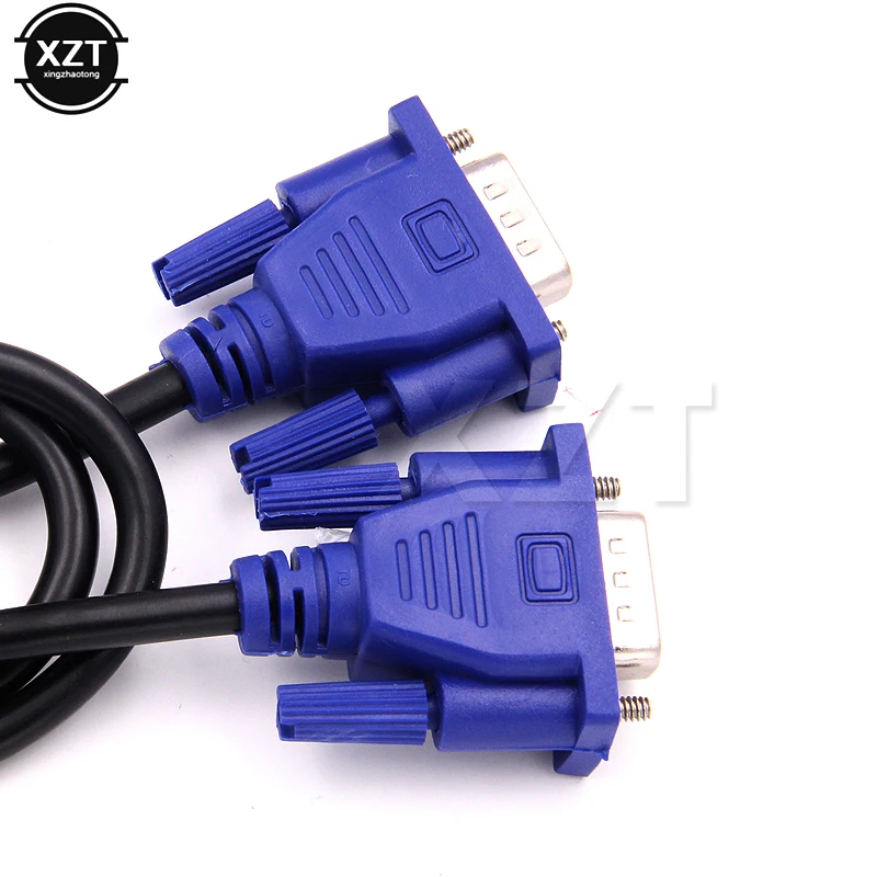 

Newest 1pcs 1.3M Computer Monitor VGA to VGA Cable with HDB15 Male to HDB15 Male connector For PC TV Adapter Converter