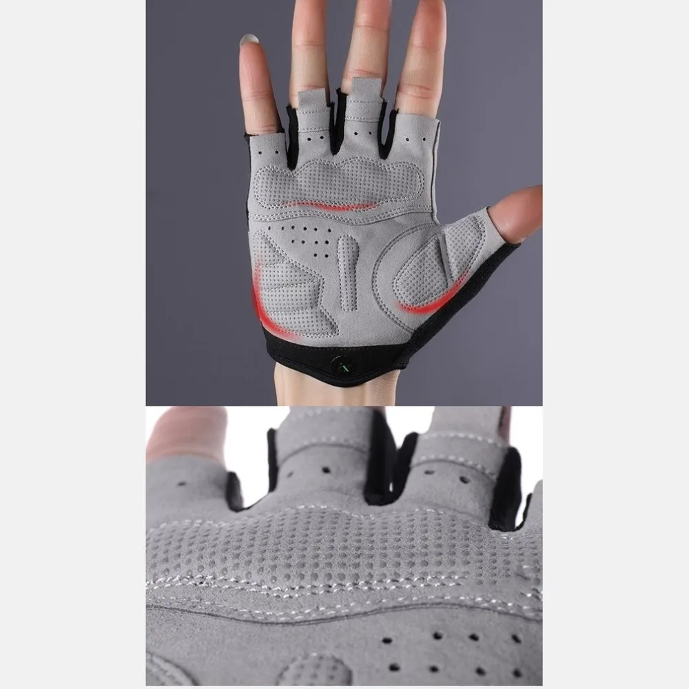 ROCKBROS перчатки для спорта на открытом воздухе дышащие велосипедные перчатки Нескользящие противоударные перчатки для езды на велосипеде MTB