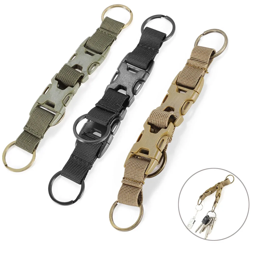 Backpack Buckle Carabiner | Key Chain Clip | Belt Keychain | Tactical ...