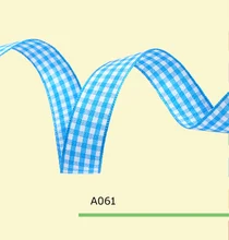 3 8 Inch 9 mm or 10 mm tartan plaid ribbon