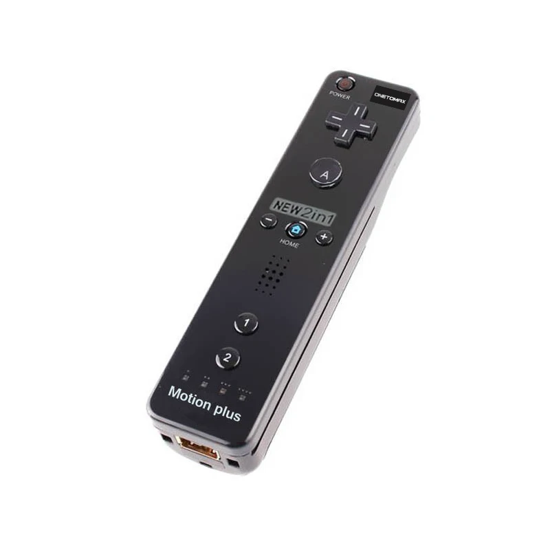 Новый внутренний пульт дистанционного управления Motion Plus 2 в 1 для консоли Nintendo Wii