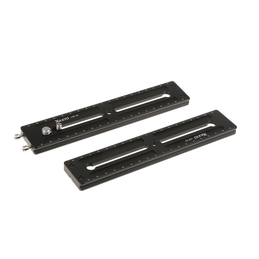 

2Piece LSP-20 200mm Long Quick Release Extender Plate for Arca Swiss