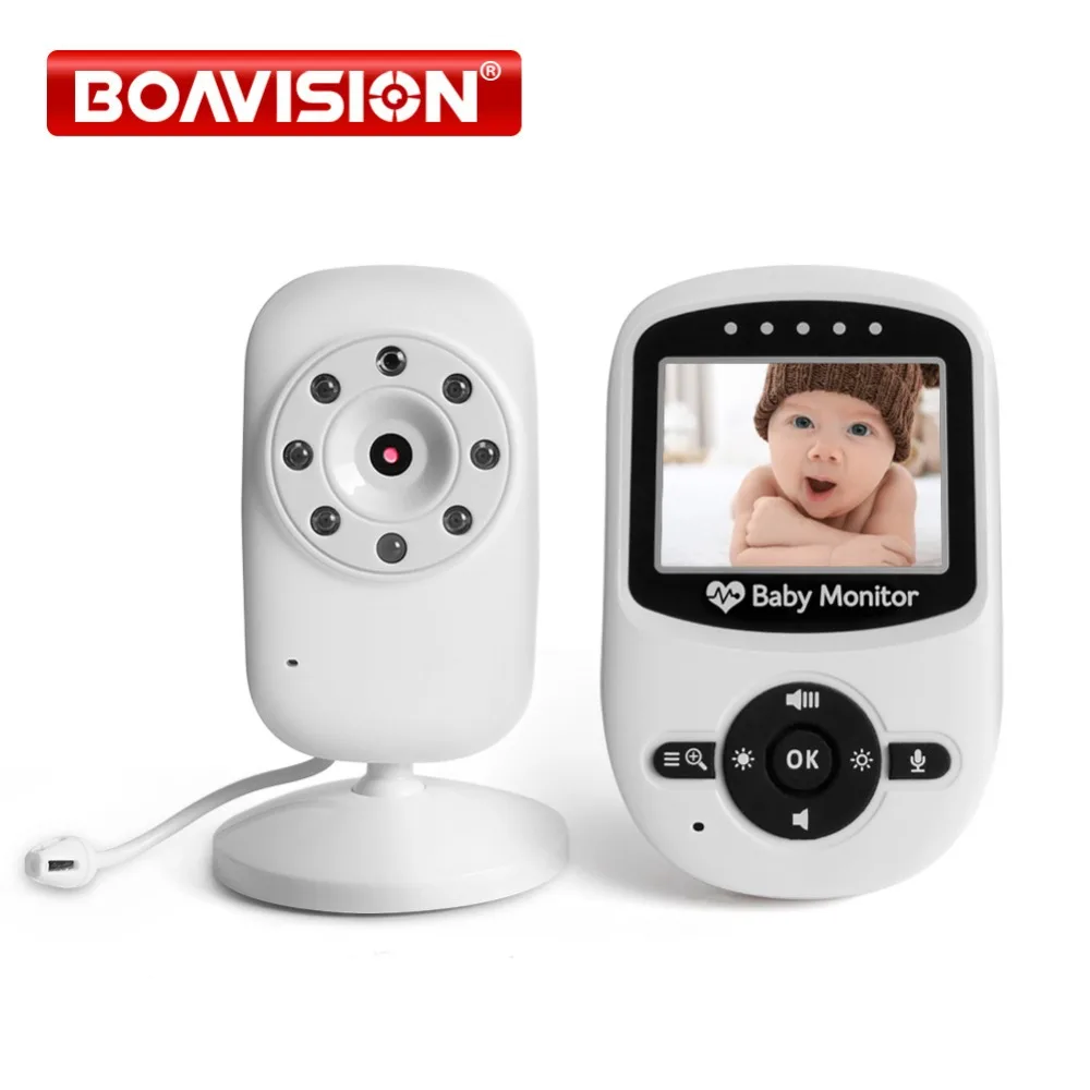 

2.4 Inch LCD Wireless Baby Monitor IR 5M Night Vision Intercom Lullabies Monitor Alarm Zoom Monitor Radio Babysitter SM24