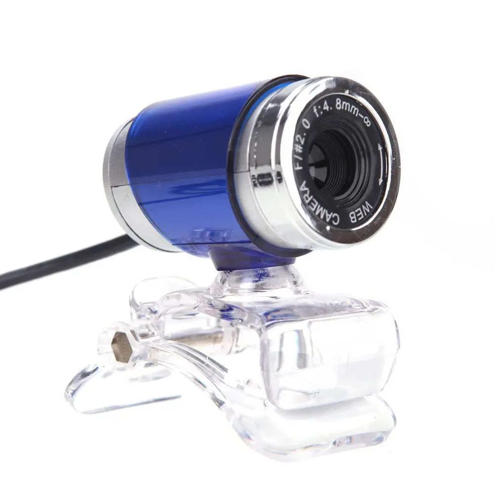 USB 2.0 12 Megapixel HD Camera  Cam with MIC Clip on 360 Degree for Desktop Skype Computer PC