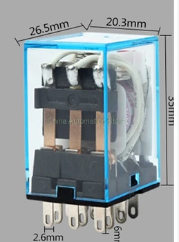 

5Pcs Relay Omron MY3NJ 220/240V AC Small relay 10A 11PIN Coil DPDT