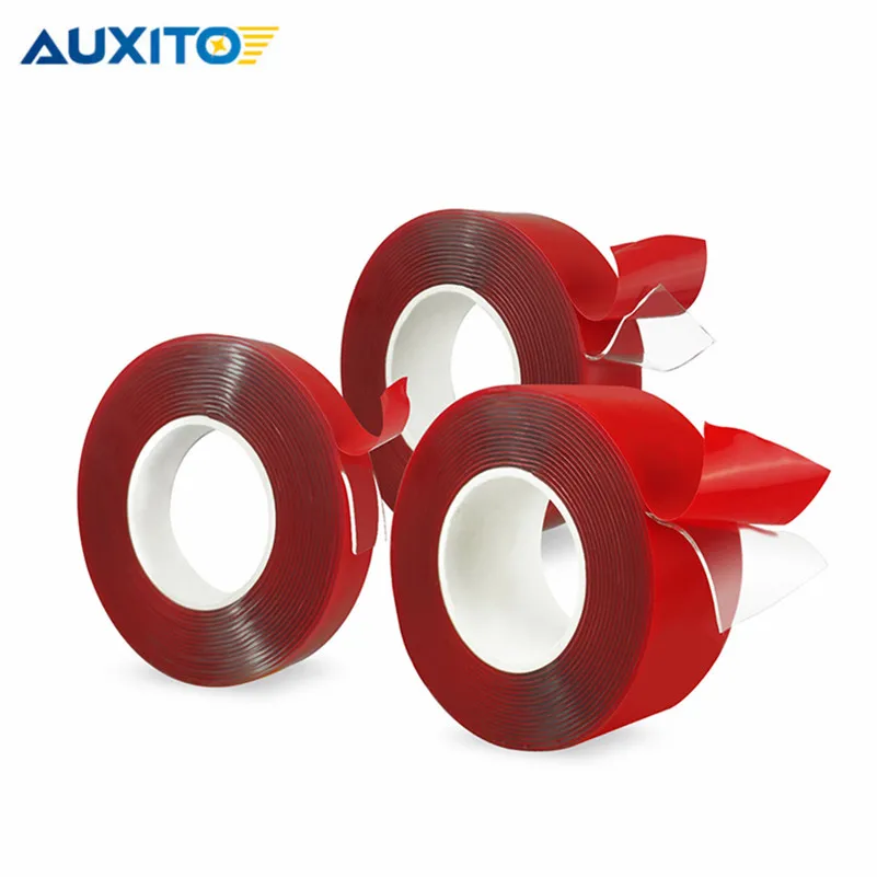 

Car Styling Auto Glue Double Tap Stickers For Nissan Qashqai Tiida Juke Hyundai IX35 Solaris Santa Fe Mitsubishi Outlander ASX