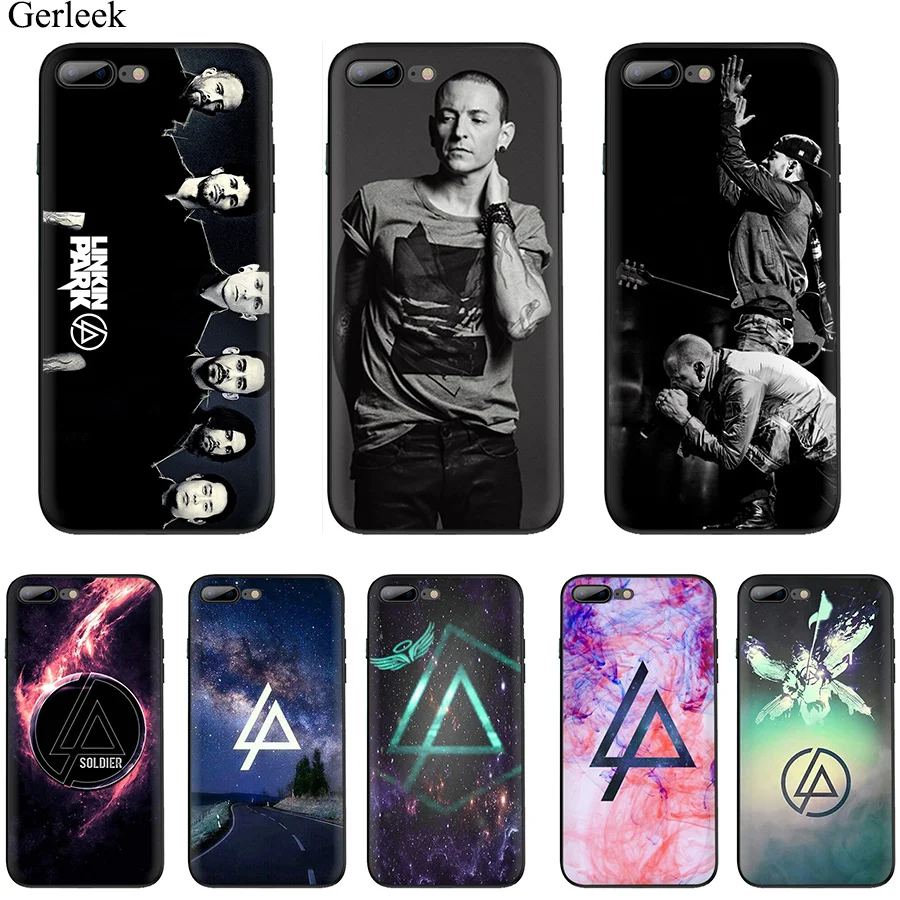 

Soft TPU Linkin Park Chester Mobile Phone Case for iPhone 7 8 6 6s Plus iPhone 11 Pro XR X XS Max 5 5s SE Cover