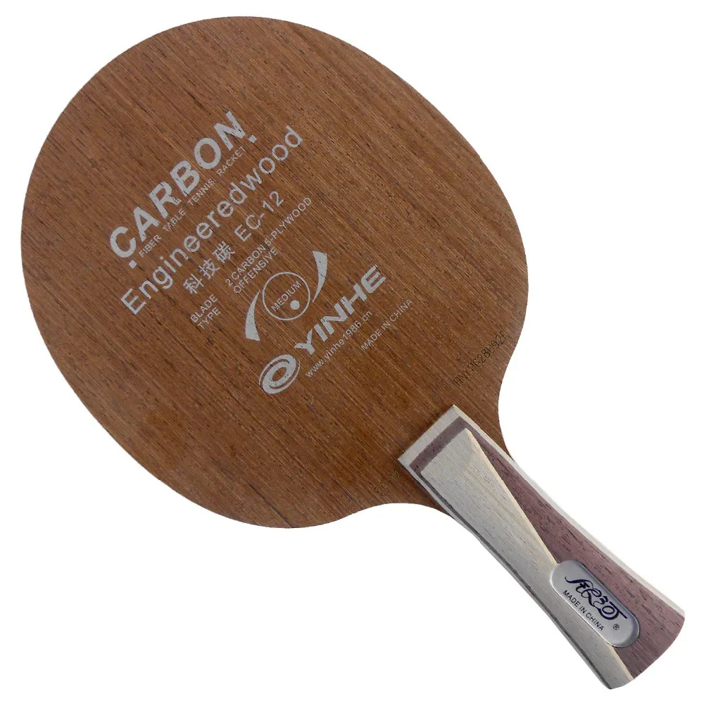 

Yinhe Carbon EC-12 (Galaxy EC 12 Yinhe EC12) Engineeredwood OFF Table Tennis Blade for Ping Pong Racket Racquet Sports
