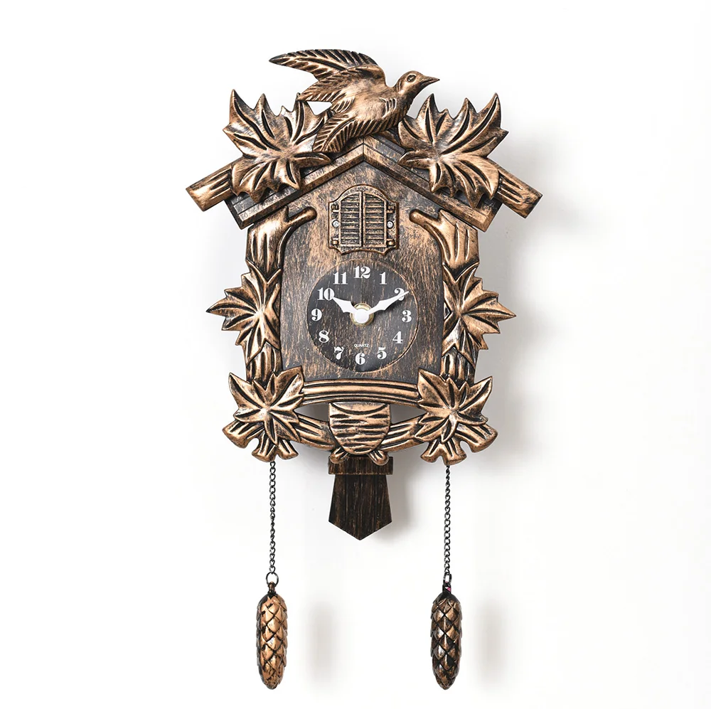 

Cuckoo Clock Living Room Wall Clock Bird Cuckoo Alarm Clock Watch Modern Brief Children Unicorn Decorations Home Day Time Alarm