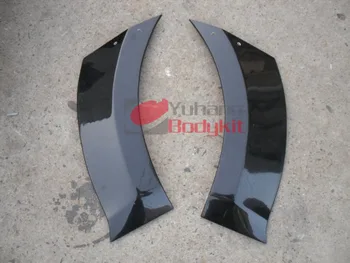 

FRP Louver Fins For 2008-2014 R35 GTR CBA DBA 13' Ver Varis Front Fender Extension part-5 Glass Fiber