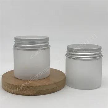 

200PCS/lot 30g Frosted Plastic Jar 30ml plastic cream jar with aluminum cover 1 oz jar for child safe 30cc cosmetic container