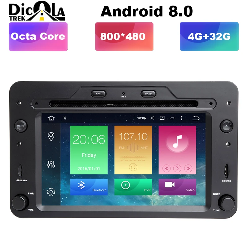Top Android 8.0 One Din 6.2 Inch Car DVD Player For Alfa/Romeo/Spider/Brera/159 Sportwagon CANBUS 4 GB RAM GPS Navigation Radio 0 Top Android 8.0 One Din 6.2 Inch Car DVD Player For Alfa/Romeo/Spider/Brera/159 Sportwagon CANBUS 4 GB RAM GPS Navigation Radio 0