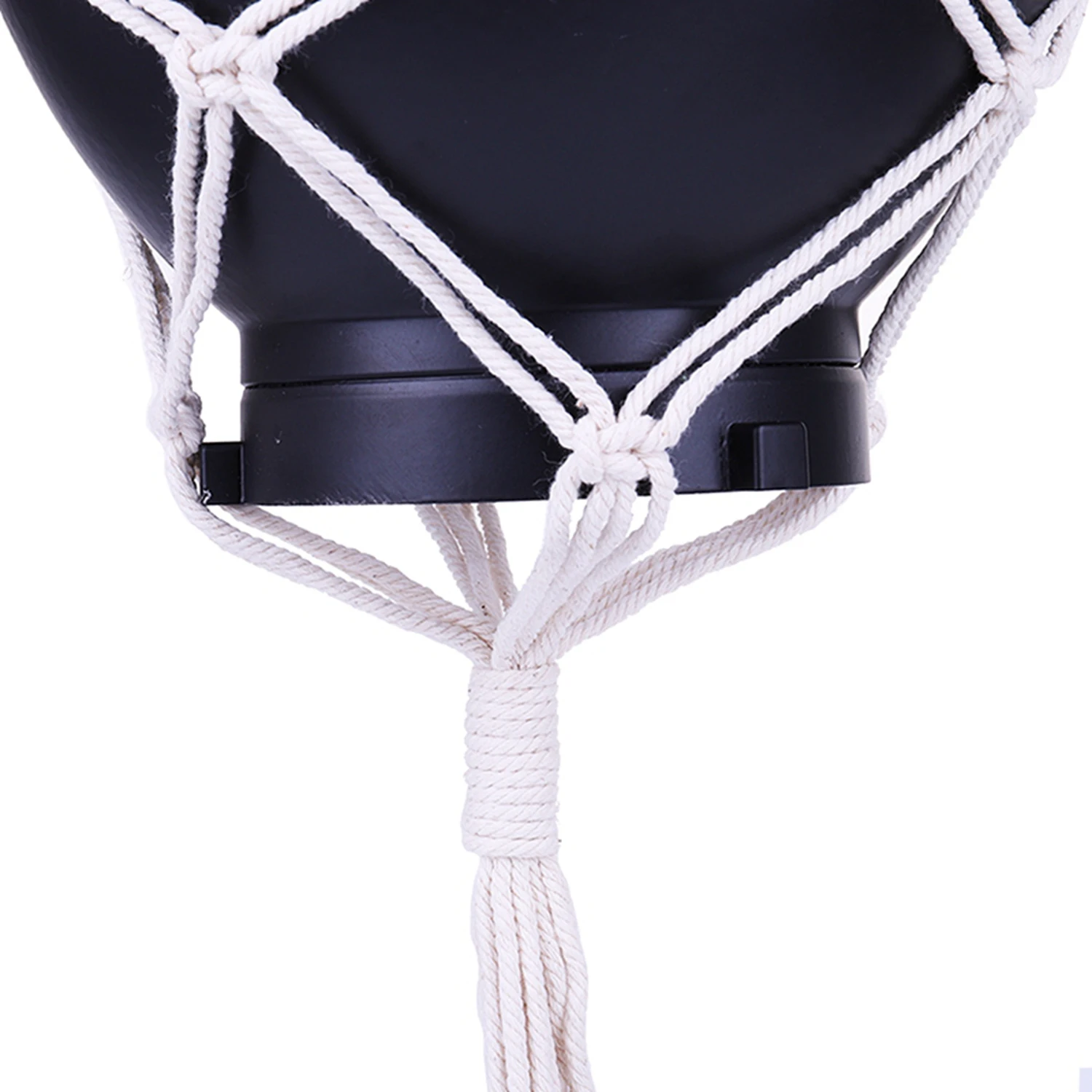 Топ Винтаж горшок держатель подвеска для растений из макраме Кашпо Корзина Хлопок Веревка Плетеный, модель 3 #85 см