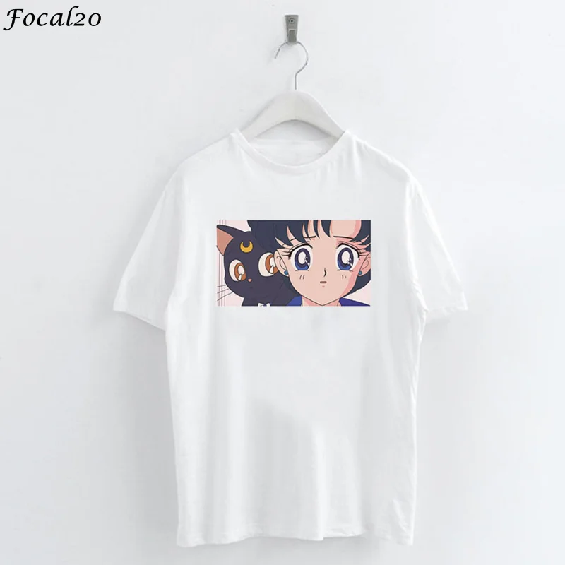 Focal20 الشارع الشهير بحار القمر طباعة تي شيرت قصيرة الأكمام فضفاضة تي شيرت الإناث عارضة أسلوب بسيط تي شيرت المحملة الأعلى Focal20 الشارع الشهير بحار القمر طباعة تي شيرت قصيرة الأكمام فضفاضة تي شيرت الإناث عارضة أسلوب بسيط تي شيرت المحملة الأعلى