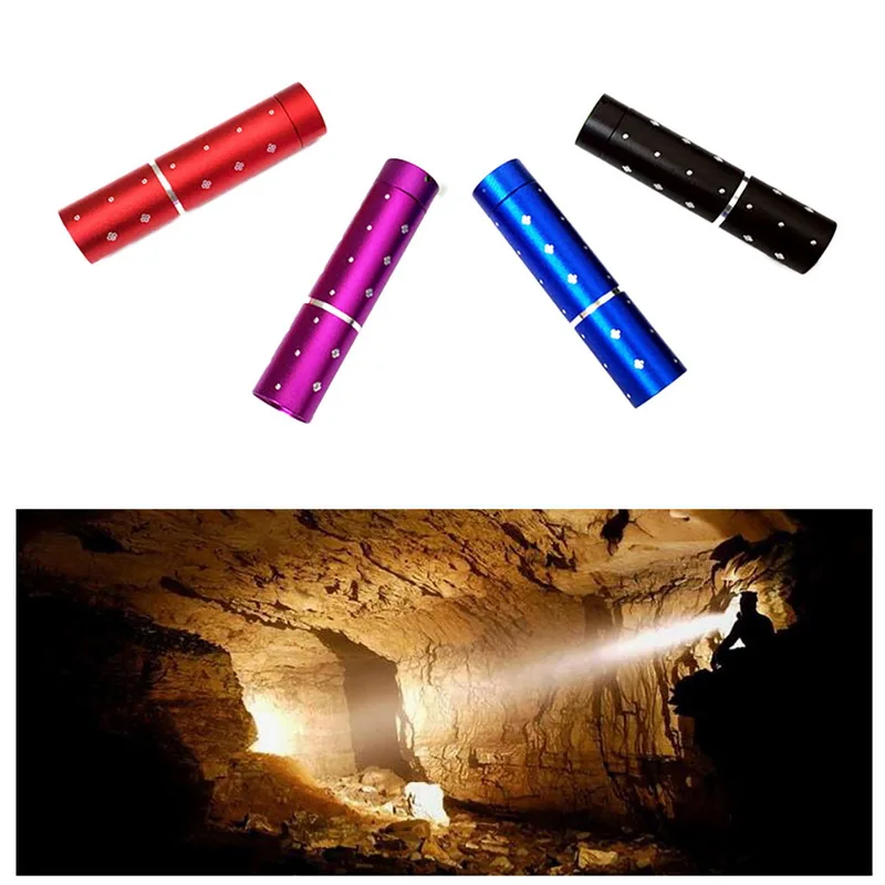 

Portable Mini LED Flashlight Camping Light Zoom Waterproof Focus Torch Lamp Night Lighting Lamp